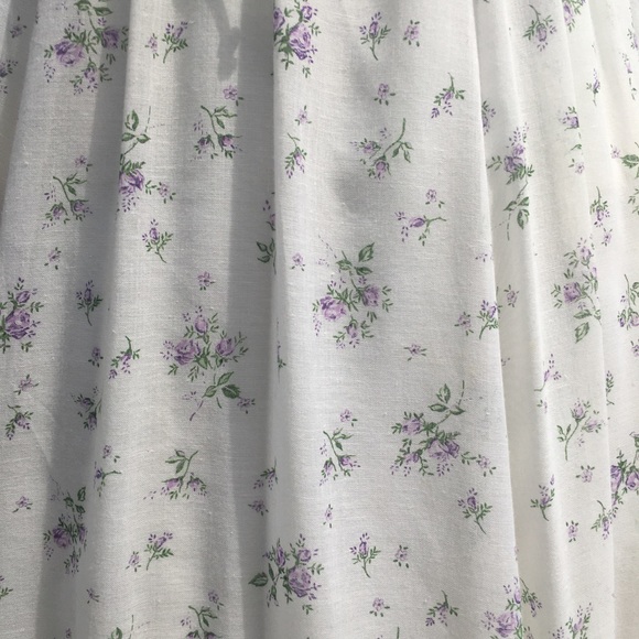 Vintage Gunn Sax by Jessica McClintock Prairie Dress Cottage-core  - Size 9 - Picture 9 of 17